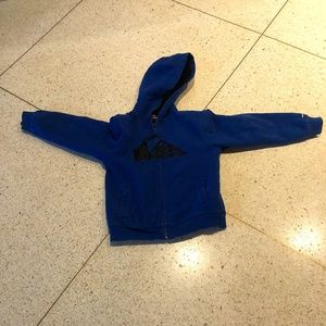Quicksilver Sherpa Fleece Lined Hoodie Boy's 8-10